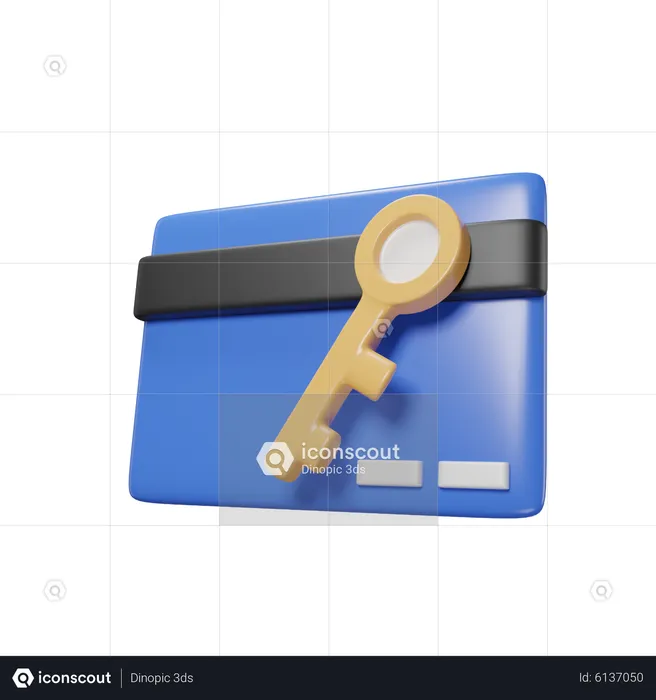 Keycards  3D Icon
