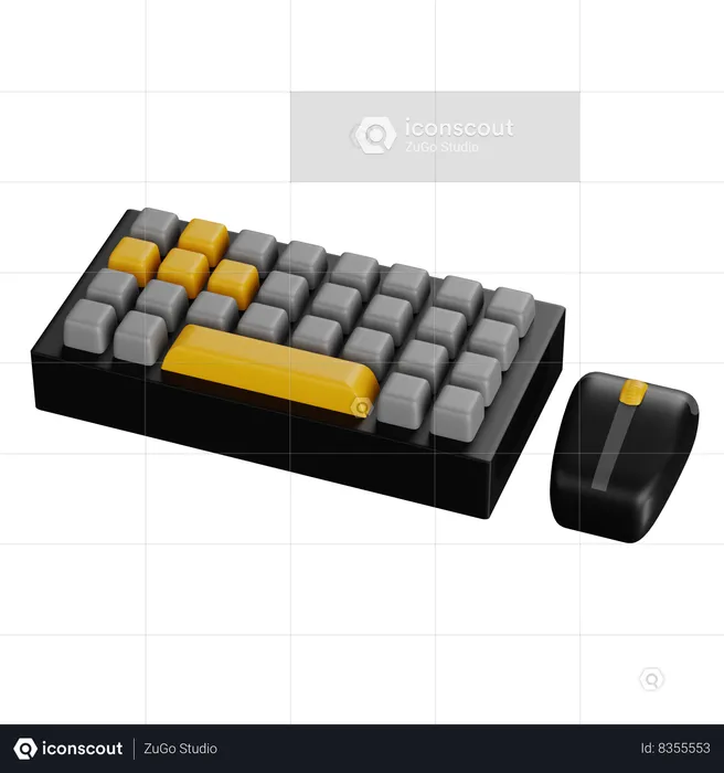 Keyset  3D Icon