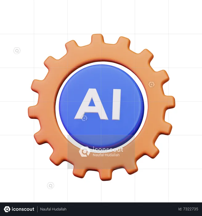 KI-Einstellung  3D Icon