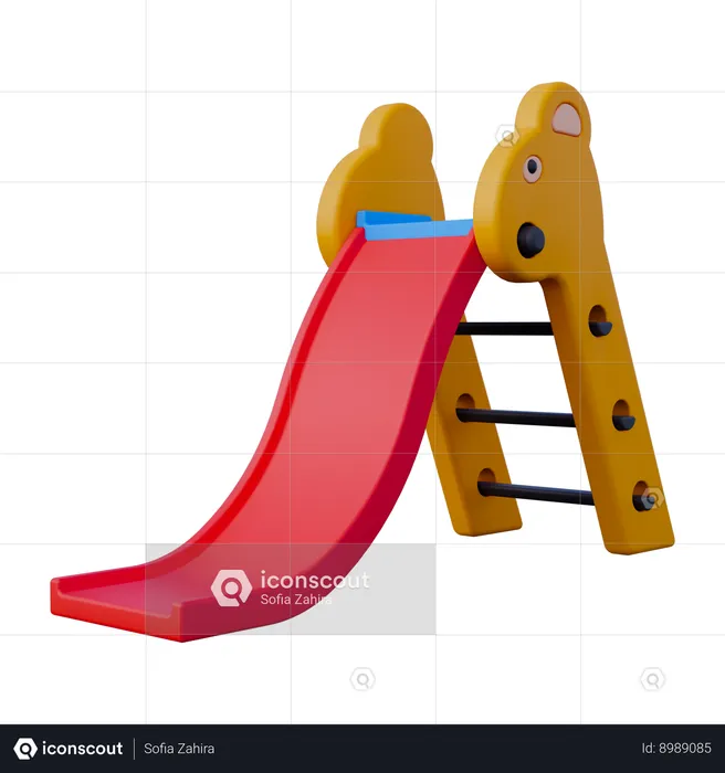 Kid Slides Toy  3D Icon