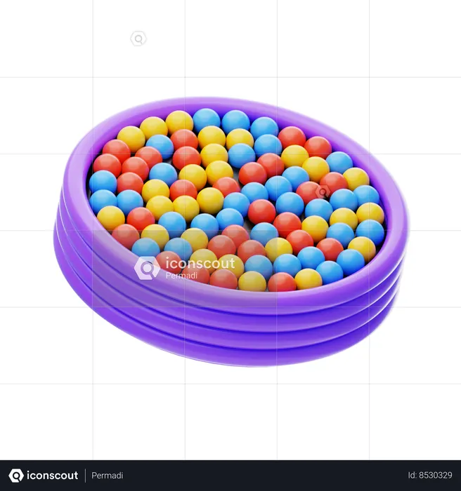 Kiddy Pool  3D Icon