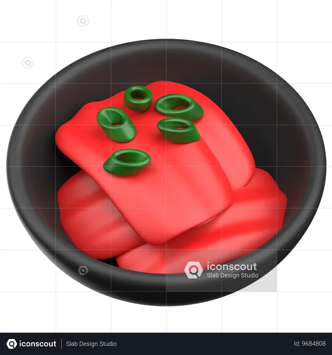 Kimchi  3D Icon