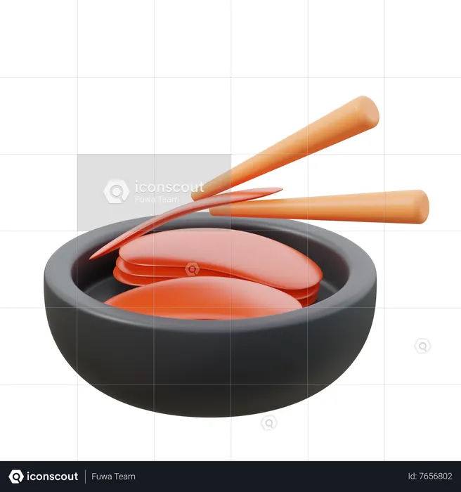 Kimchi  3D Icon