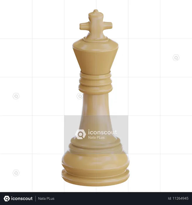 왕  3D Icon