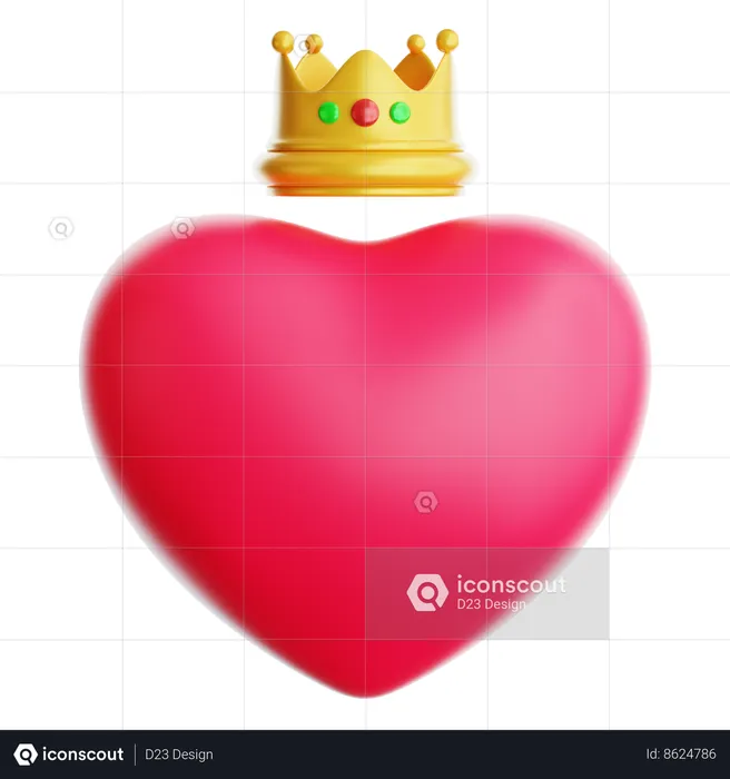 King Of Love  3D Icon