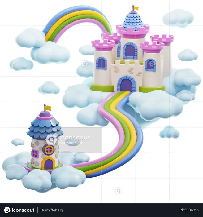 Kingdom in the Clouds  3D Icon