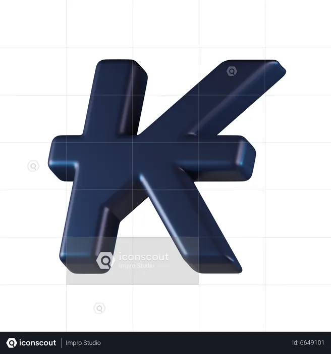 Kip  3D Icon