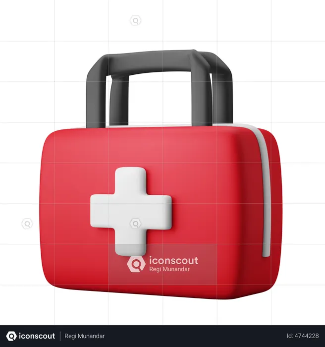 Kit de primeiros socorros  3D Icon