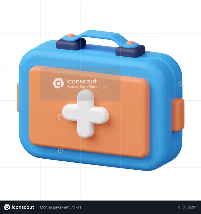 Kit médico  3D Icon