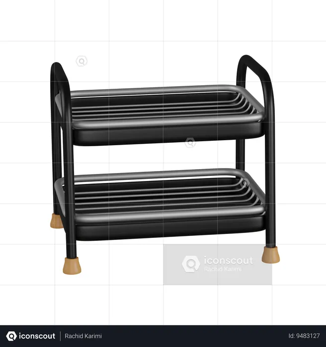 Kitchen rack  3D Icon
