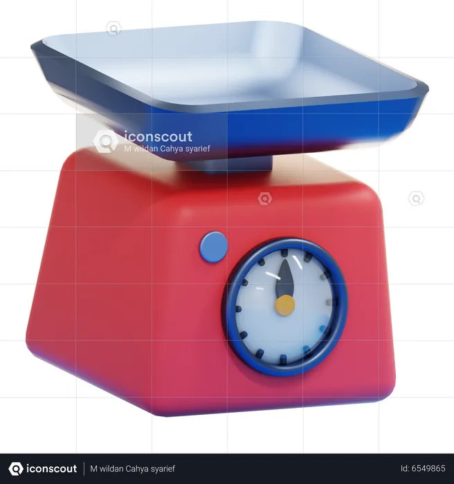 KITCHEN SCALE  3D Icon