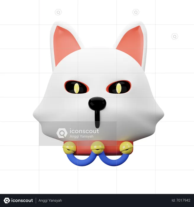 Kitsune  3D Icon