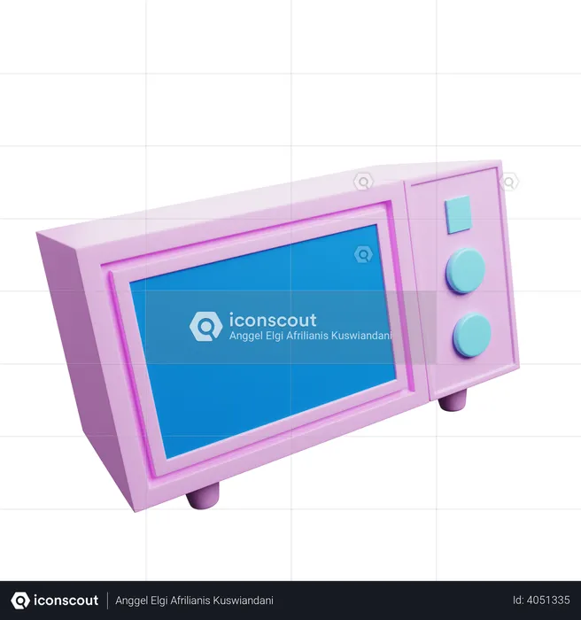 Kleiner Backofen  3D Icon