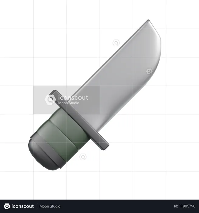 ナイフ  3D Icon