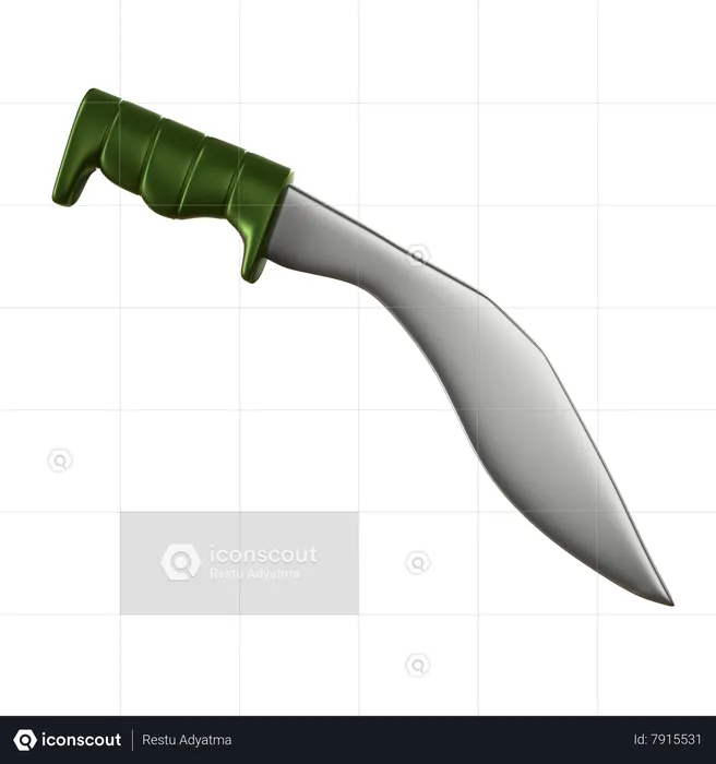 Knife 2  3D Icon