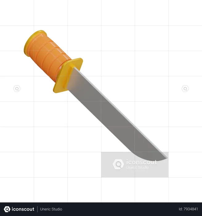 Knife  3D Icon