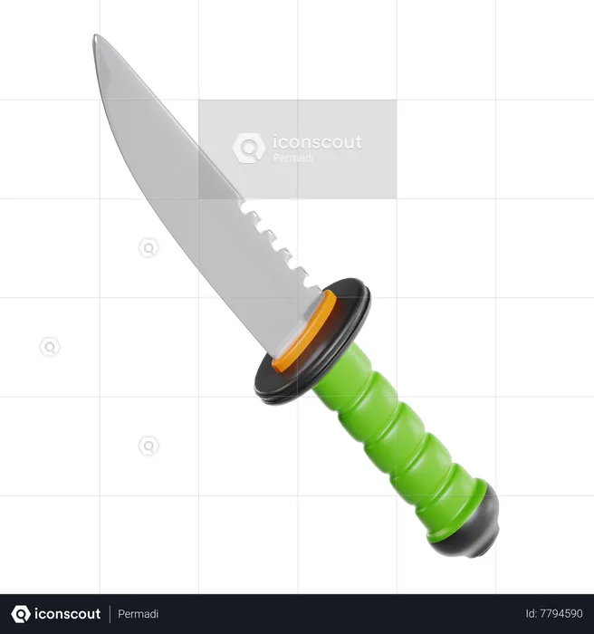 Knife  3D Icon