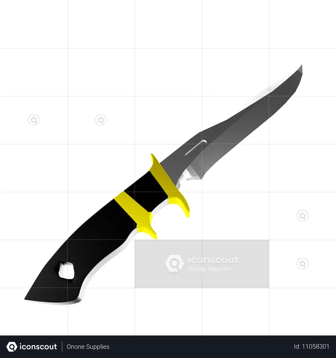 Knife  3D Icon