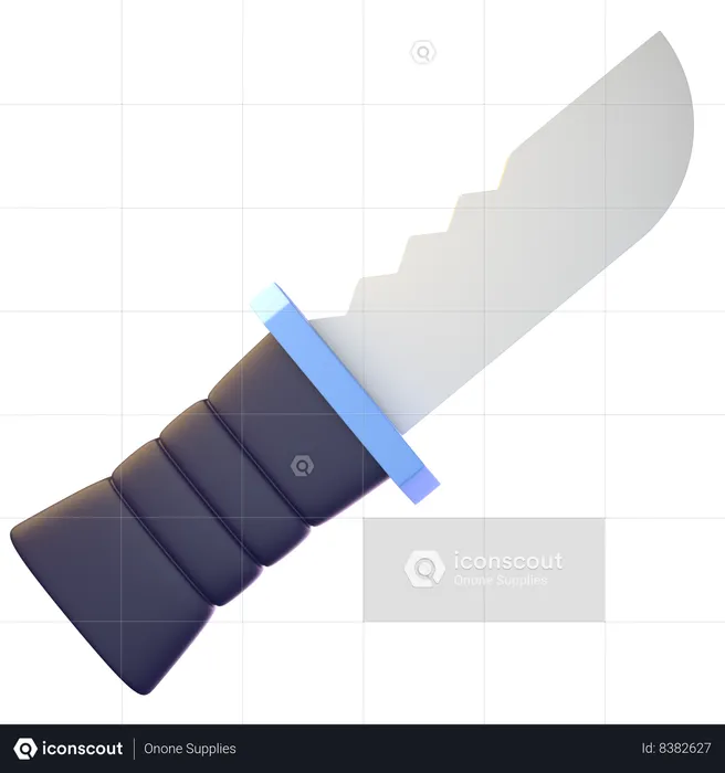 Knife  3D Icon