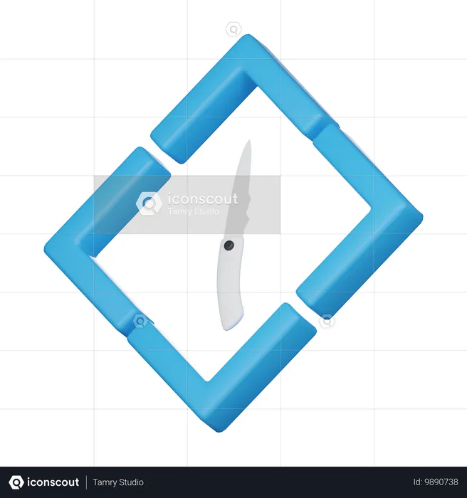 Knife  3D Icon