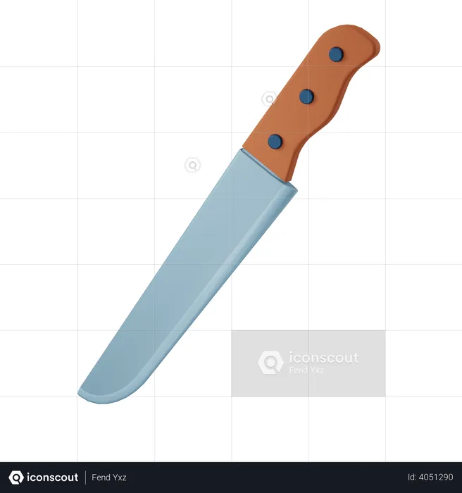 Knife  3D Illustration