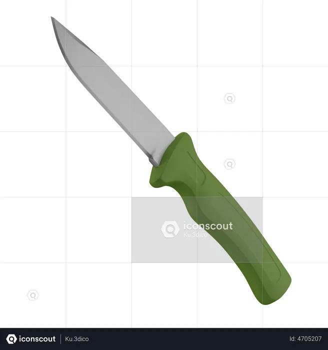 Knife  3D Illustration