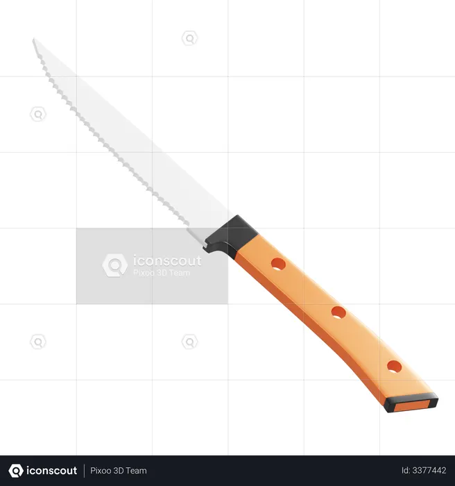Knife  3D Illustration
