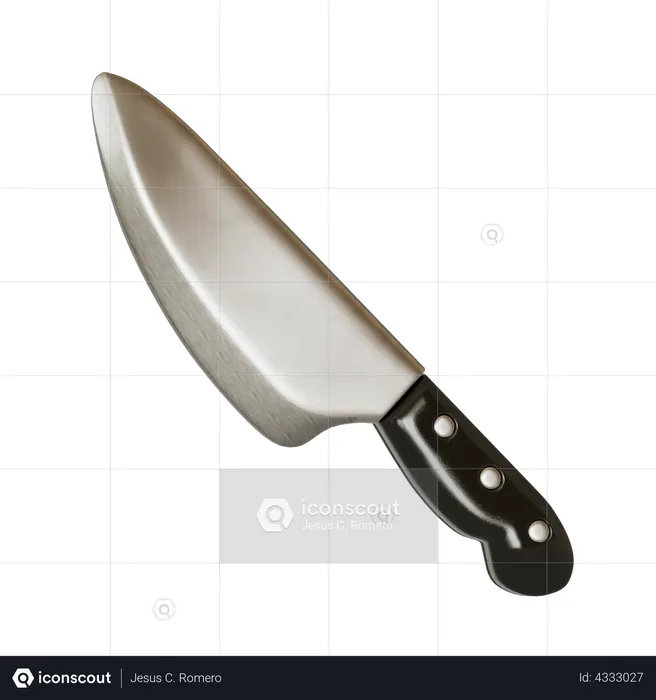Knife  3D Illustration