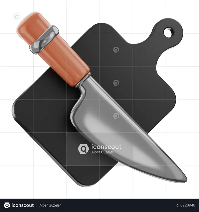 Knife Set  3D Icon