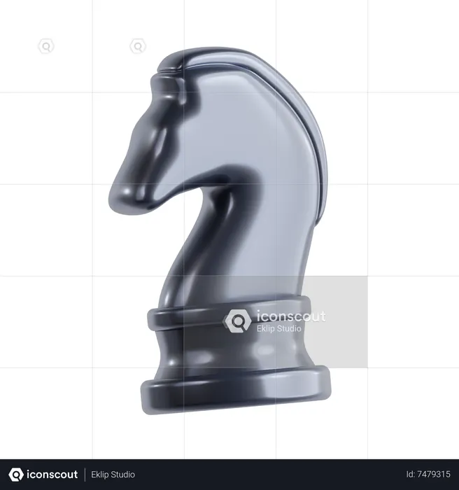 Knight  3D Icon