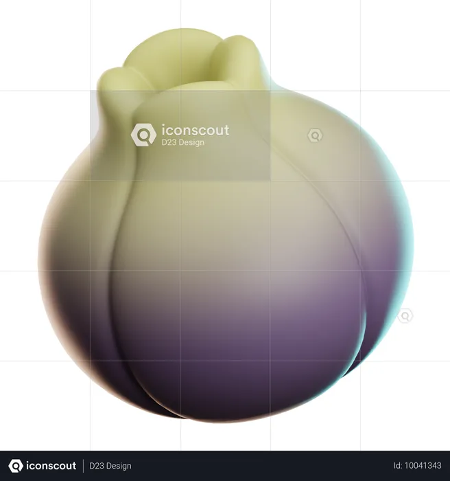 Knoblauch  3D Icon