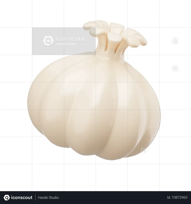 Knoblauch  3D Icon