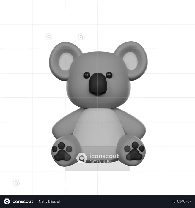 Koala  3D Icon