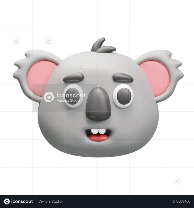 Koala Animoji  3D Icon