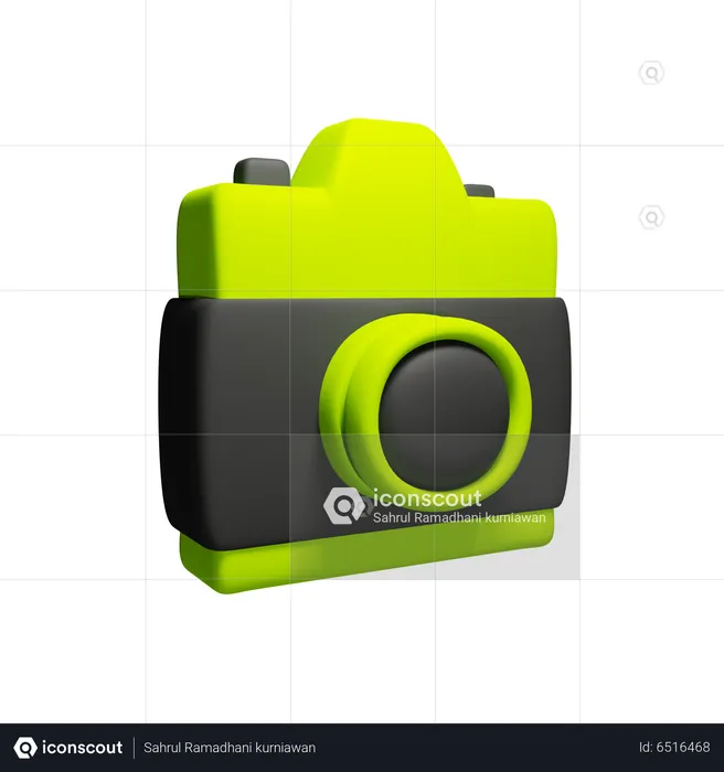 Kompaktkamera  3D Icon