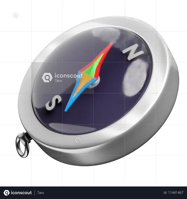 Kompass  3D Icon