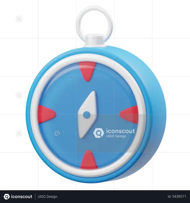 Kompass  3D Icon