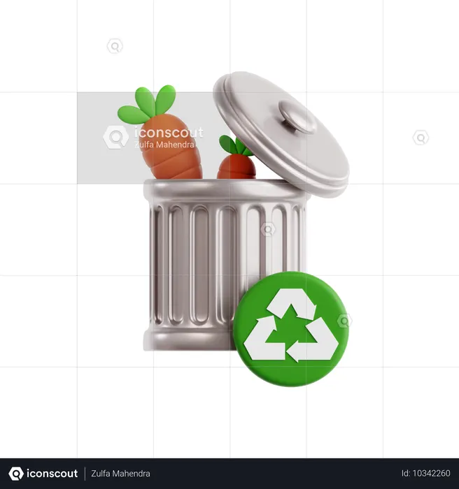 Komposttonne  3D Icon