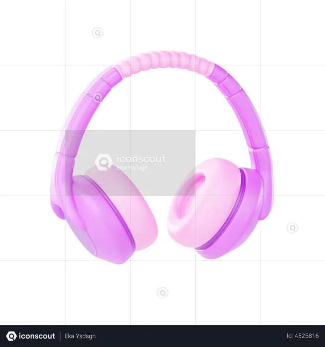 Kopfhörer  3D Icon