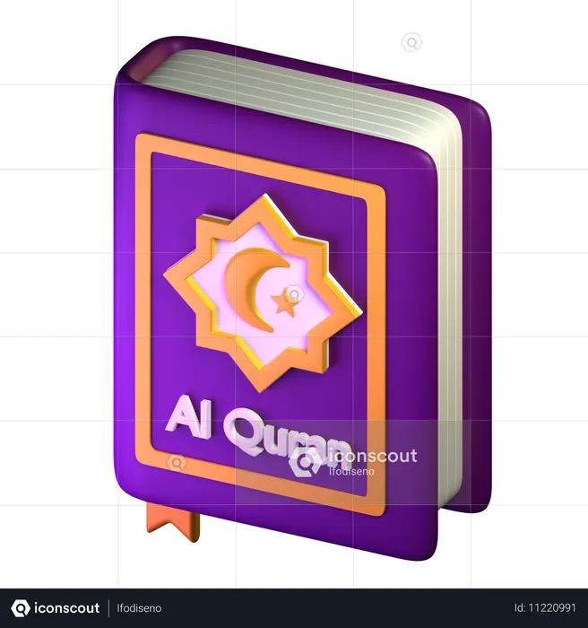 Al Koran  3D Icon