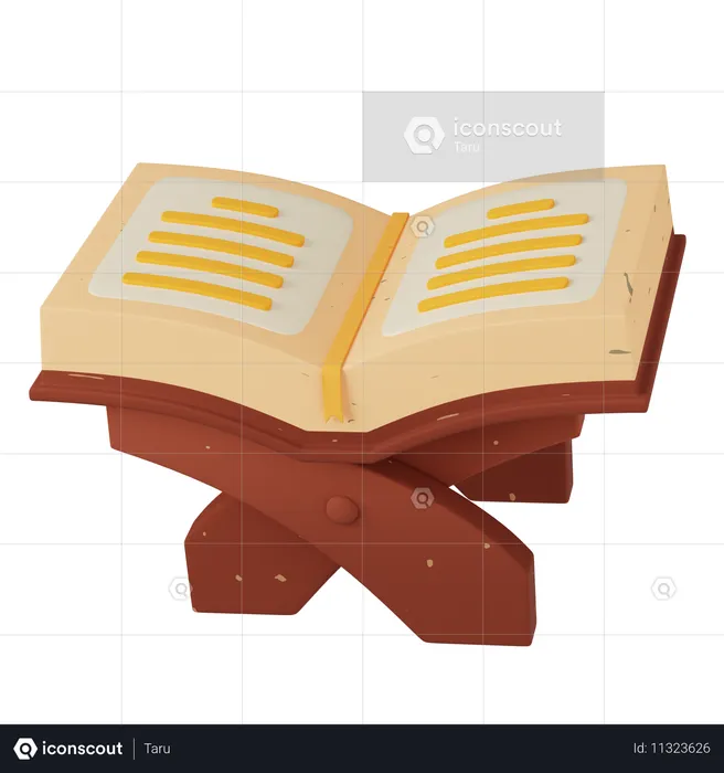 Koran  3D Icon