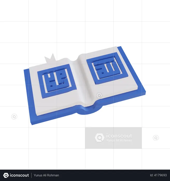 Koran  3D Illustration