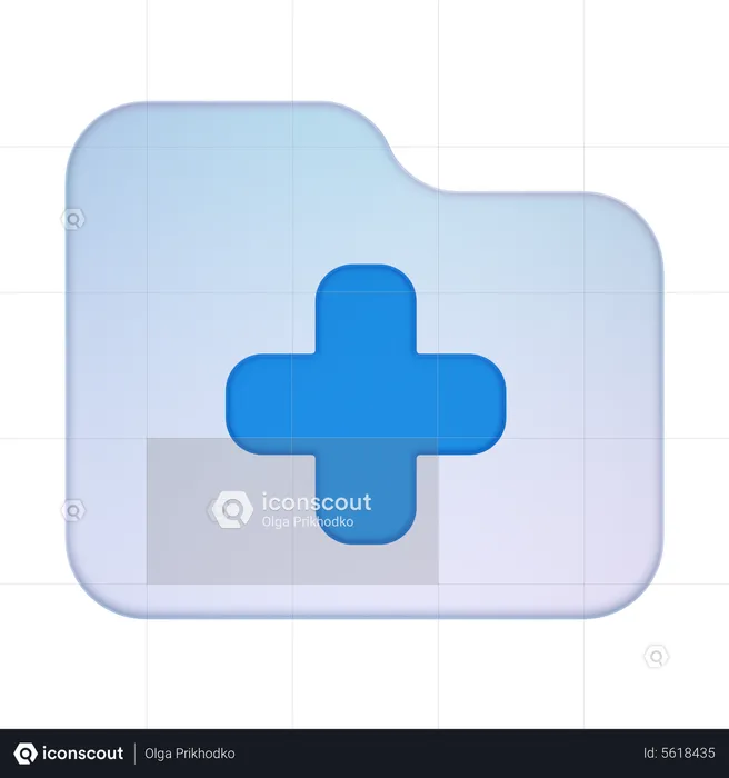 Krankenhausordner  3D Icon