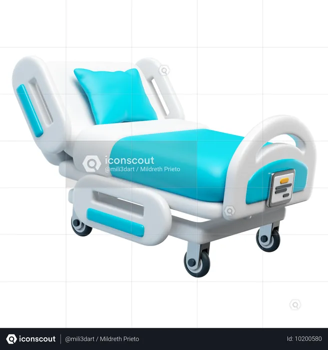 Krankenhausaufenthalt  3D Icon