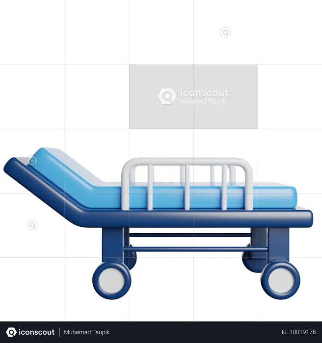 Krankenhausbett  3D Icon