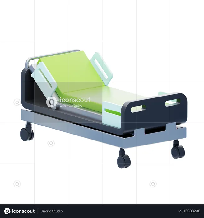 Krankenhausbett  3D Icon