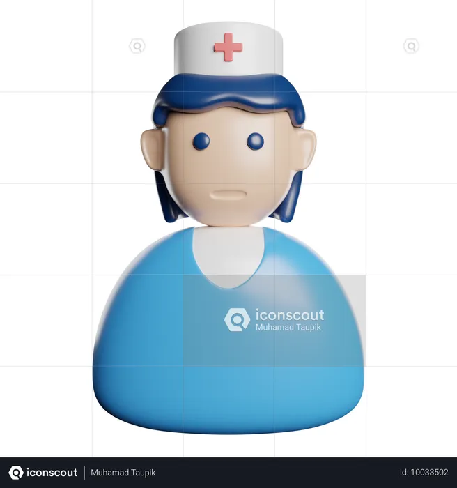 Krankenschwester  3D Icon