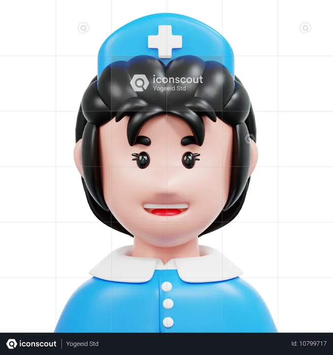 Krankenschwester  3D Icon