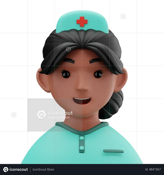 Krankenschwester  3D Icon