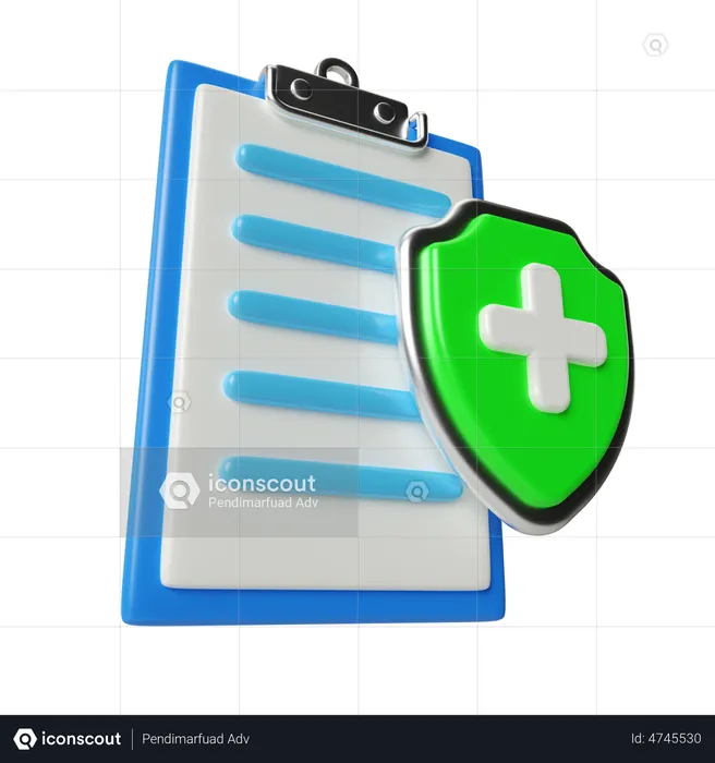 Krankenversicherung  3D Icon